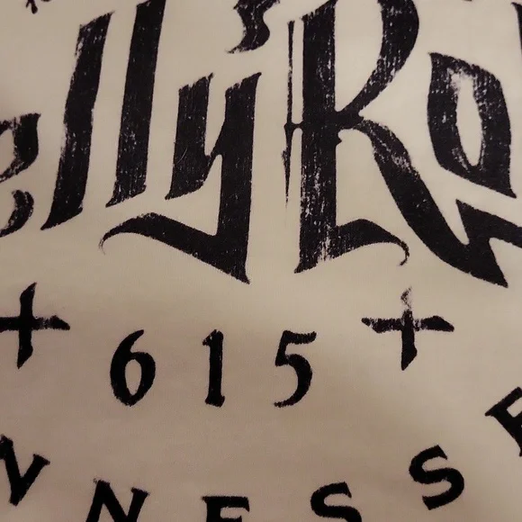 Jelly Roll Large Black And White Graphic Tee - Picture 2 of 6